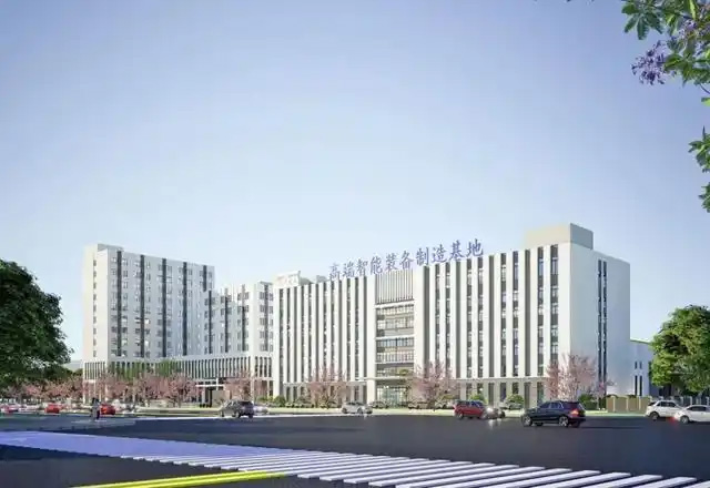 现代精工高端智能装备制造基地效果图